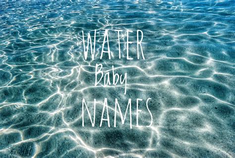 Water Baby Names