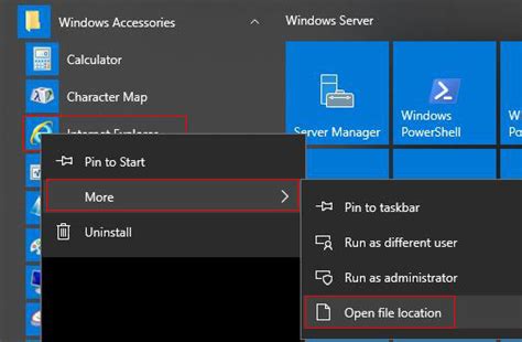 Where To Find Internet Explorer In Windows 10 Send It To Desktop And