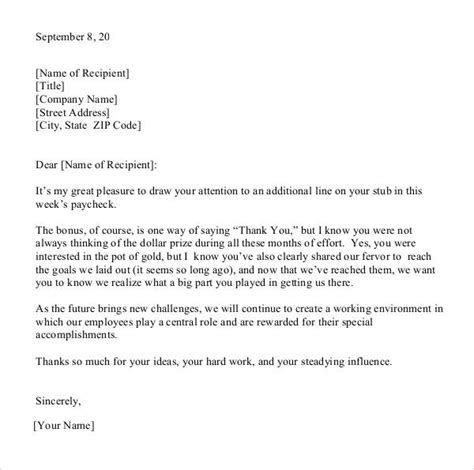 Free 30 Sample Thank You Letter Templates To Boss In Pdf Ms Word