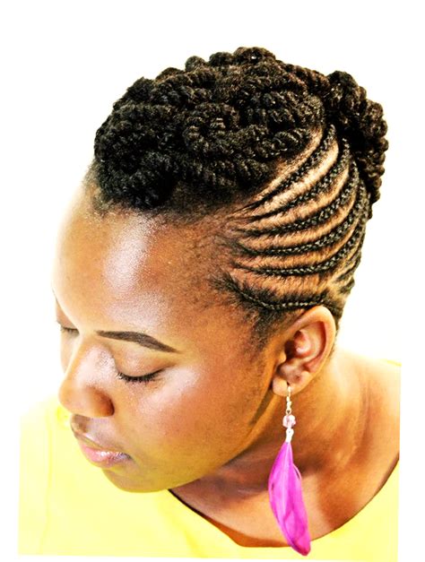 It involves tweaking the customary cornrows. African Hairstyles for 2016 Trendiest and Recommended - Ellecrafts