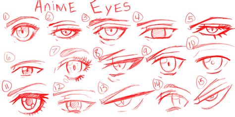 Outline Anime Eyes By Thenerdygirl101 On Deviantart