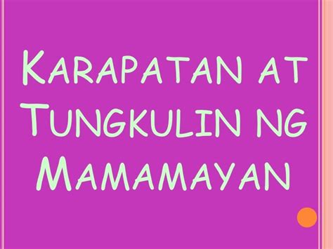 Mga Tungkulin Ng Mamamayang Pilipino Ppt Grade 4 Satungkule Kulturaupice