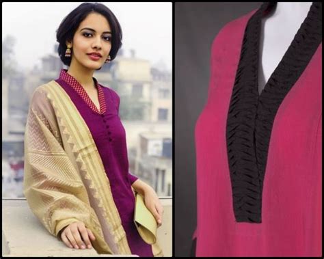Collect The Latest Pakistani Neck Design Dresses Angelasworld