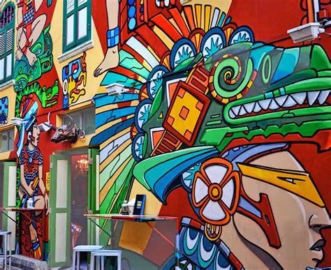 Best Places To See Street Art In Singapore Lively Landscapes To Colour