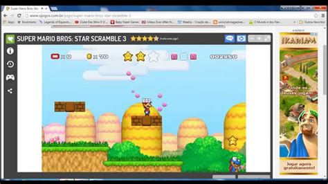 Jogando Mario No Click Jogos Youtube