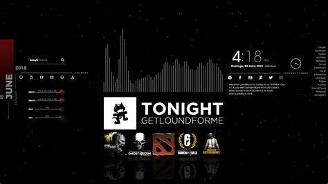 Wallpaper Engine Rainmeter Youtube