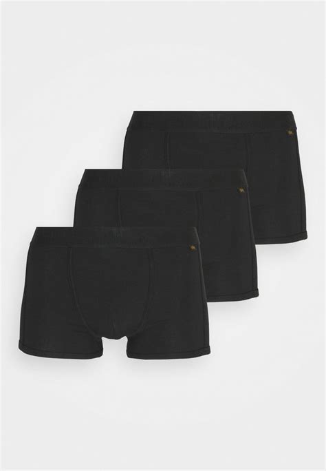 Alpha Industries Tape Underwear 3 Pack Panties All Blackschwarz Zalandoch