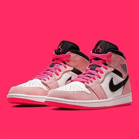 Bubble Gum Pink Tones Have Arrived On The Air Jordan 1 Mid Need These
