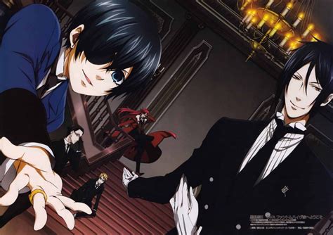All The Main Characters In The Black Butler Anime Series Interreviewed