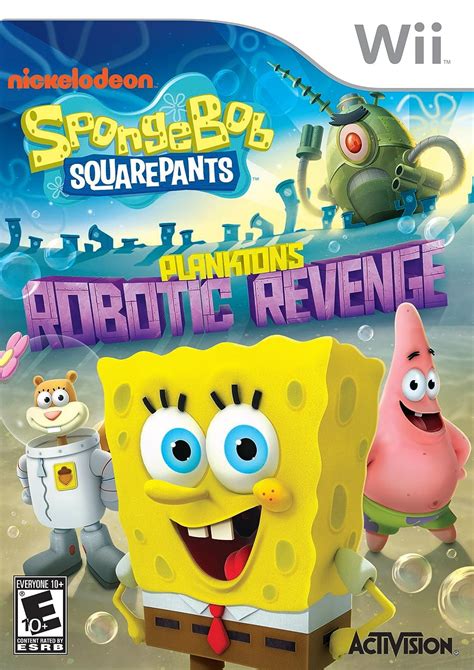 Spongebob Squarepants Planktons Robo Wii Uk Pc And Video Games