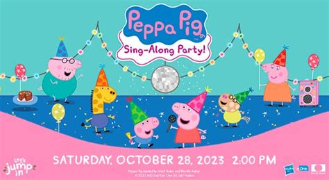 Peppa Pigs Sing Along Party Genesee Theatre