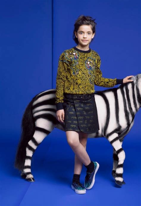 Vibrant Kenzo Kids New Campaign For Fallwinter 2013 Kids Fashion