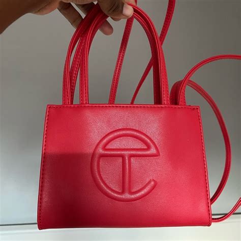 Telfar Bags Authentic Red Telfar Bag Poshmark