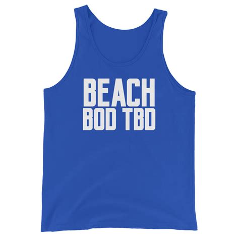 Beach Bod Tbd Mens Beach Tank Top Superbeachy