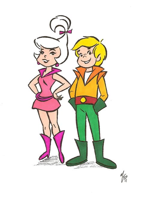 Teen Jetsons Judy And Elroy 1 By Zombiegoon On Deviantart