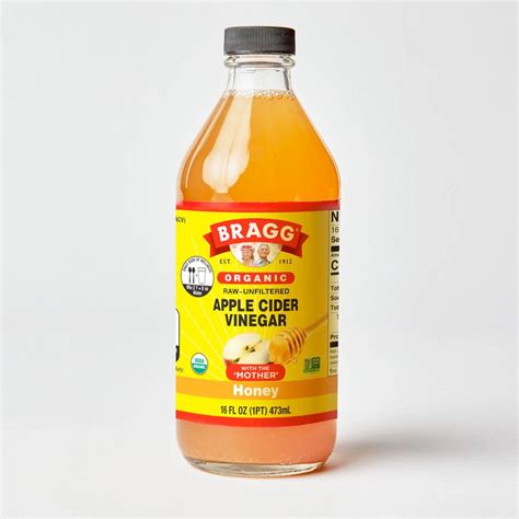 bragg apple cider vinegar drink honey recipe