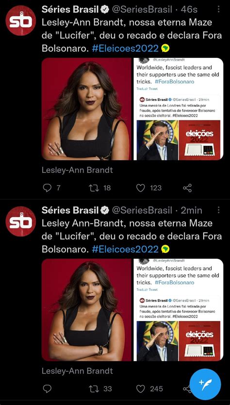 Número Fã De Mim Mesmo On Twitter Seriesbrasil Lesleyannbrandt Dcb9ngukkw