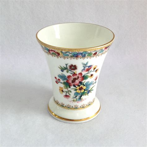 Coalport Bone China Ming Rose Miniature Vase From Maggiebelles On Ruby Lane