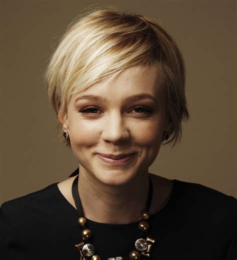 Carrie Mulligan Short Hair Styles Haircuts For Fine Hair Straight