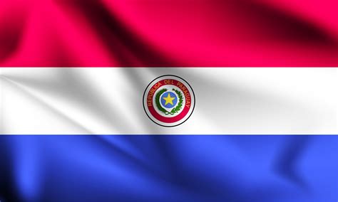 Paraguay 3d Flag 1228976 Vector Art At Vecteezy