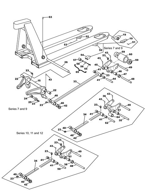 Wesco Pallet Jack Parts Diagram