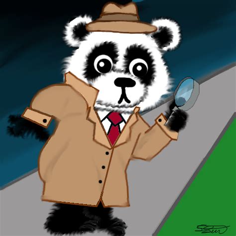 Panda Detective By Shellfish On Deviantart