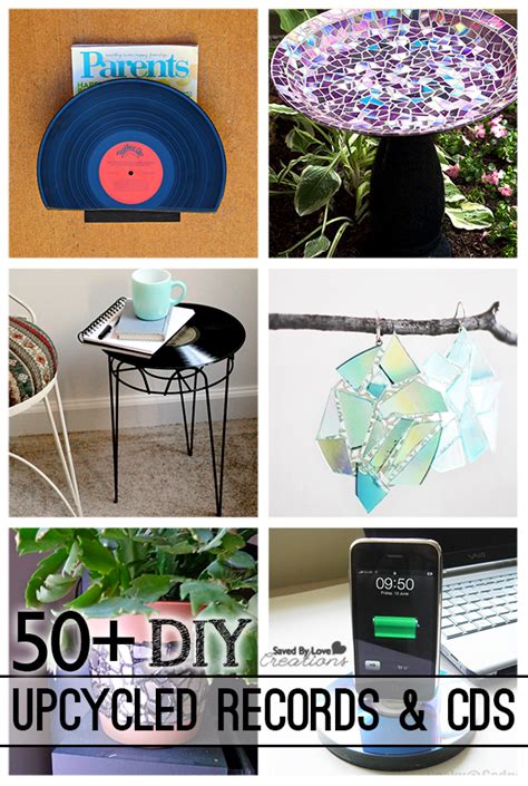 50 Ways To Upcycle Cds And Vinyl Records