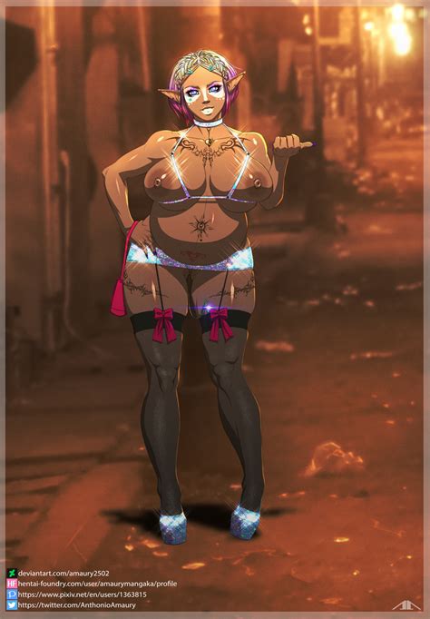 Princess Zelda Naughty Prostitute Version Gyaru Ganguro Hot Sex Picture