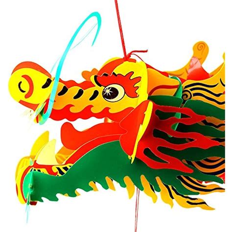 Chinese Paper Dragon Decoration 36 Inch 758910114873 Ebay