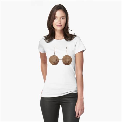Coconut Bra T Shirt By Shaney442 Redbubble