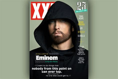 Eminem Writes His Own Story For Xxl Magazine 25th Anniversary Xxl