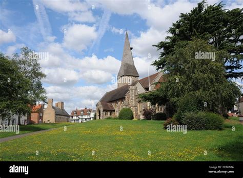 St Michaels Church Braintree Essex Has 13th Century Tower With A