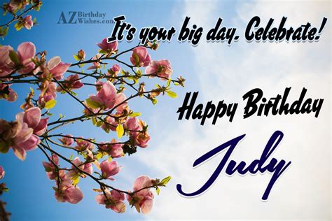 Happy Birthday Judy Flowers