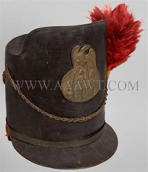 Rare Pattern 1813 Leather Cap First Introduced For The United States