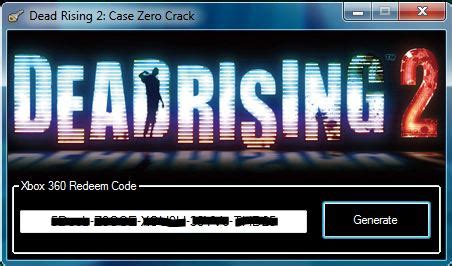 If you are looking for codes for rpg world, here we will give you all the help you need. Dead Rising 2 Case Zero: Dead Rising 2 Case Zero Xbox Crack Informations!!