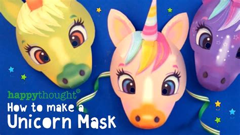 How To Make A Unicorn Mask Simple Templates Plus Easy To Follow