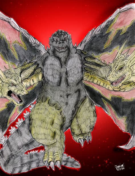Ultimate Fusion King Godzilla By Avgk04 On Deviantart