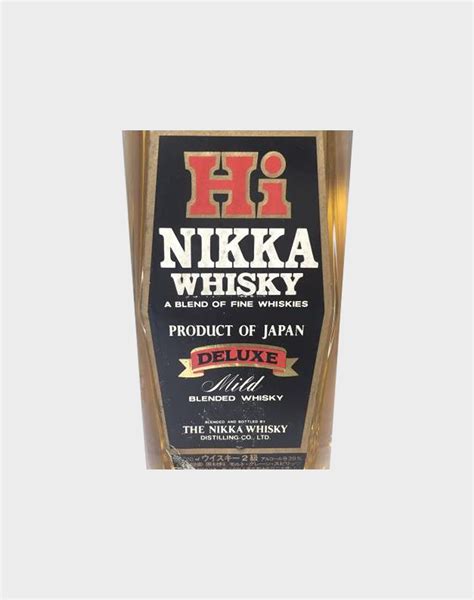 Hi Nikka Whisky Deluxe Japanese Whisky Dekantā