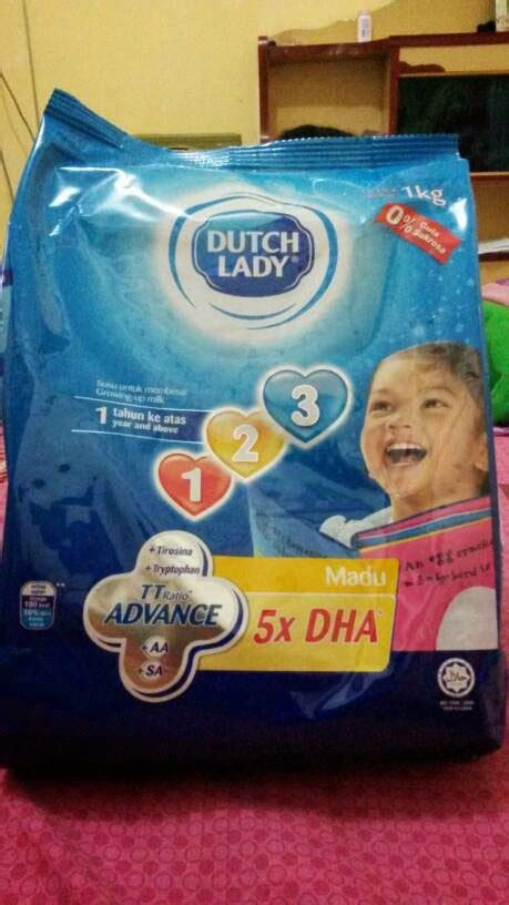 Dutch lady malaysia's parent company royal frieslandcampina n.v. Berat Susu tepung formula Dutch Lady 1 kg ke 900 gram ...