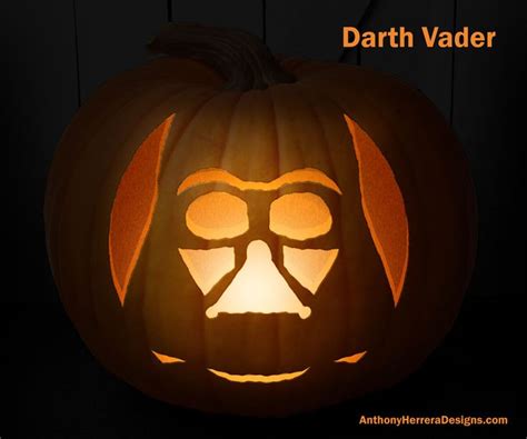 Print And Carve Out Star Wars Pumpkins Darth Vader Pumpkin Star Wars