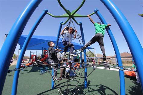 New Playgrounds Open At Pearcy Stem Academy Arlington Isd