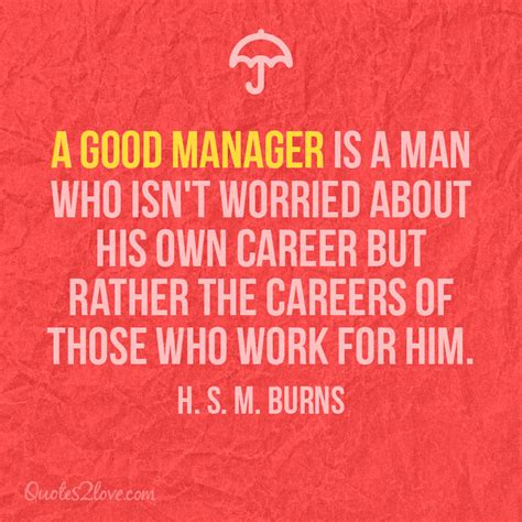 Quotes About Good Manager 96 Quotes