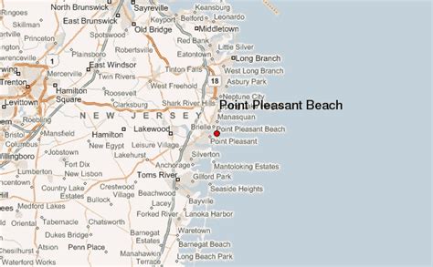 Point Pleasant Beach Map