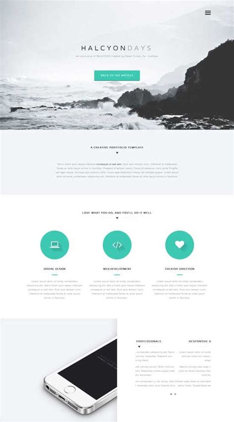 Finally, a single free template is enough to build web design of a whole wordpress website or a responsive single one page parallax website. 70+ Best One Page Website Templates Free & Premium (met ...