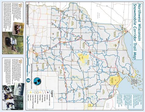 Wisconsin Atv Road Routes Map World Map