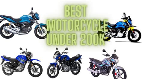 Best Motorcycles Under 2lakh Horsepower Pakistan