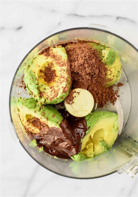 Avocado Chocolate Mousse Healthy Vegan Raw