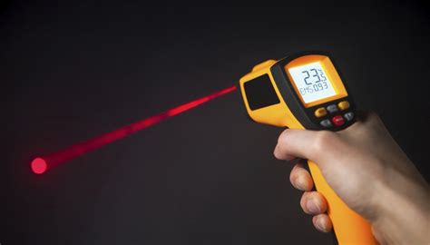 You can use soap and water or alcohol to clean the tips of digital thermometers. How Do Laser Thermometers Work? | Sciencing