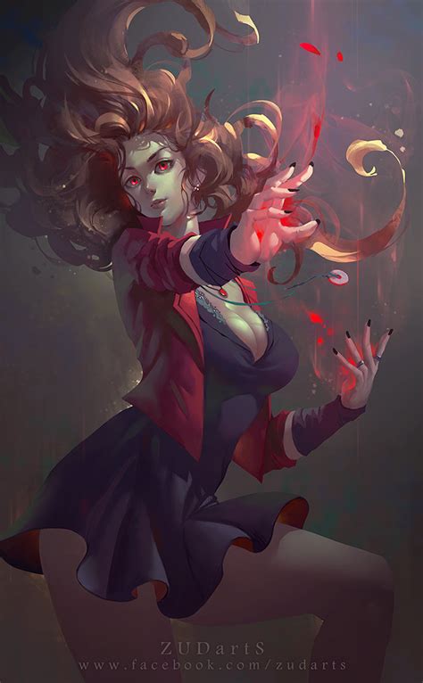 Artstation Scarlet Witch Zudarts Lee In 2020 Scarlet Witch Marvel