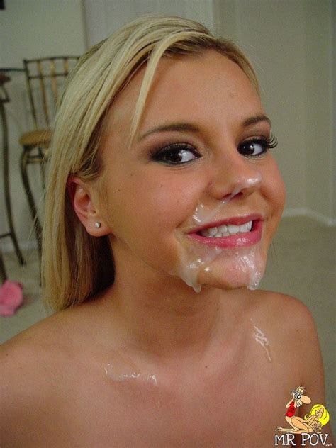 Bree Olsen Smiling With A Facial Thick Loads Luscious